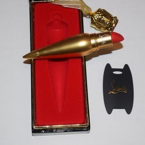 Brand New Christian Louboutin Altressa 502M Velvet Matte Red Lipstick